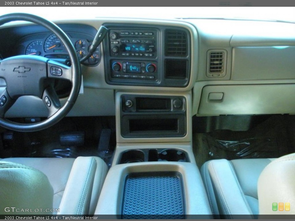 Tan/Neutral Interior Dashboard for the 2003 Chevrolet Tahoe LS 4x4 #47679964