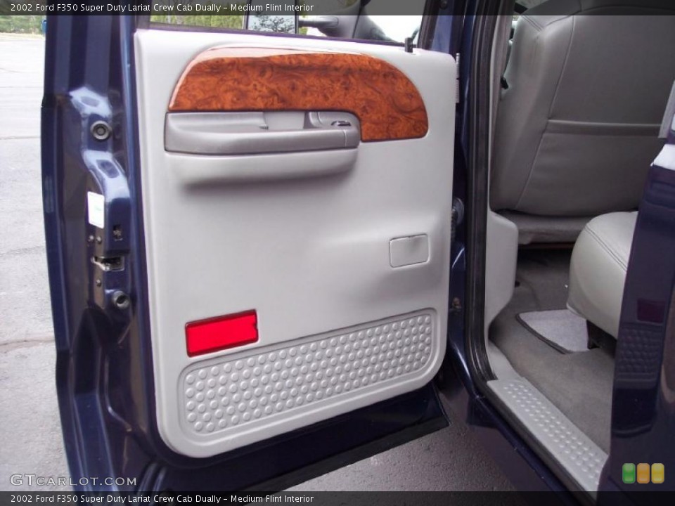 Medium Flint Interior Door Panel for the 2002 Ford F350 Super Duty Lariat Crew Cab Dually #47681293