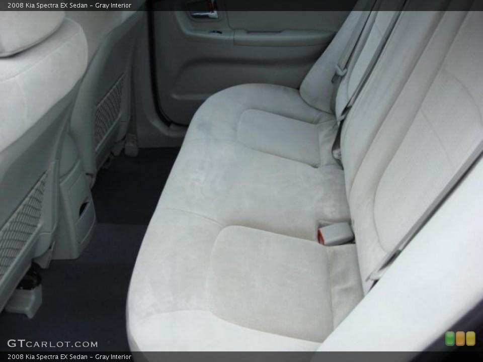 Gray Interior Photo for the 2008 Kia Spectra EX Sedan #47682208