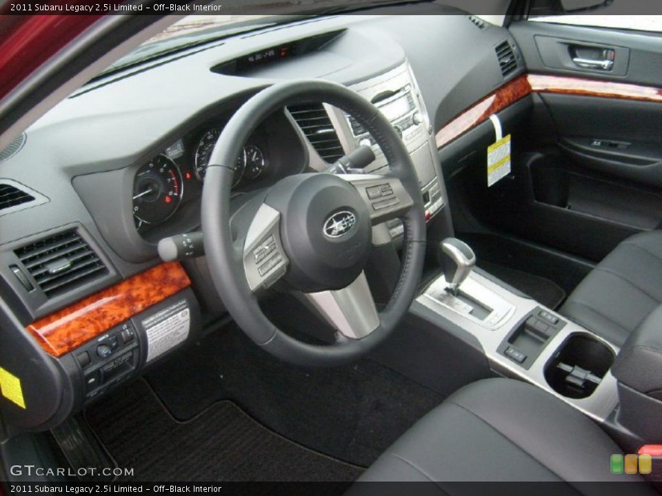 Off-Black Interior Prime Interior for the 2011 Subaru Legacy 2.5i Limited #47682517