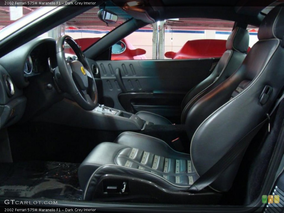 Dark Grey Interior Photo for the 2002 Ferrari 575M Maranello F1 #47682649