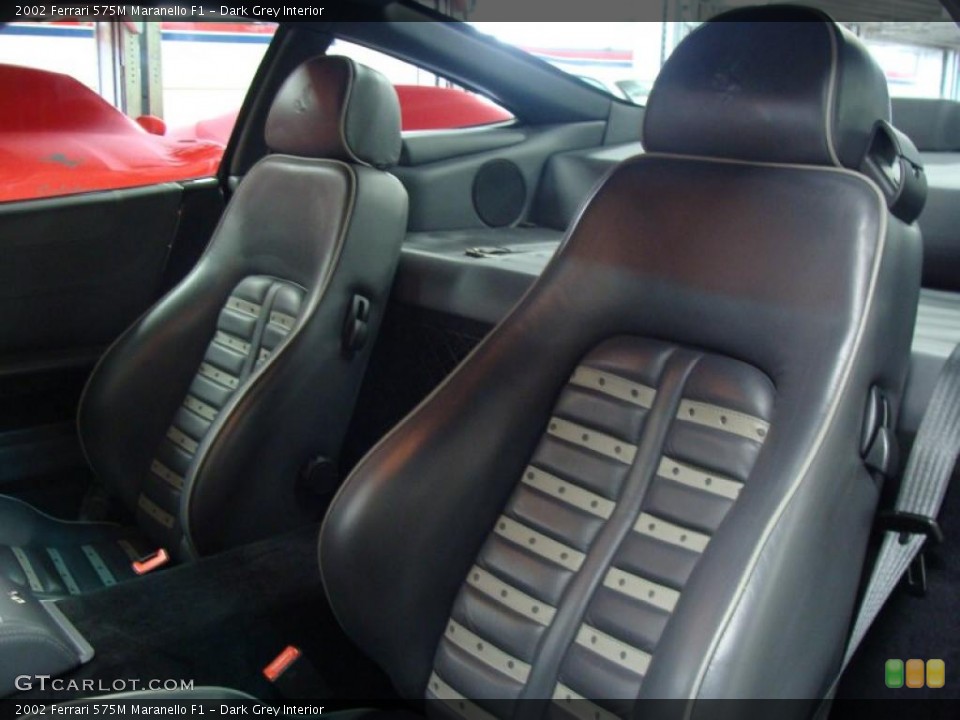 Dark Grey Interior Photo for the 2002 Ferrari 575M Maranello F1 #47682679