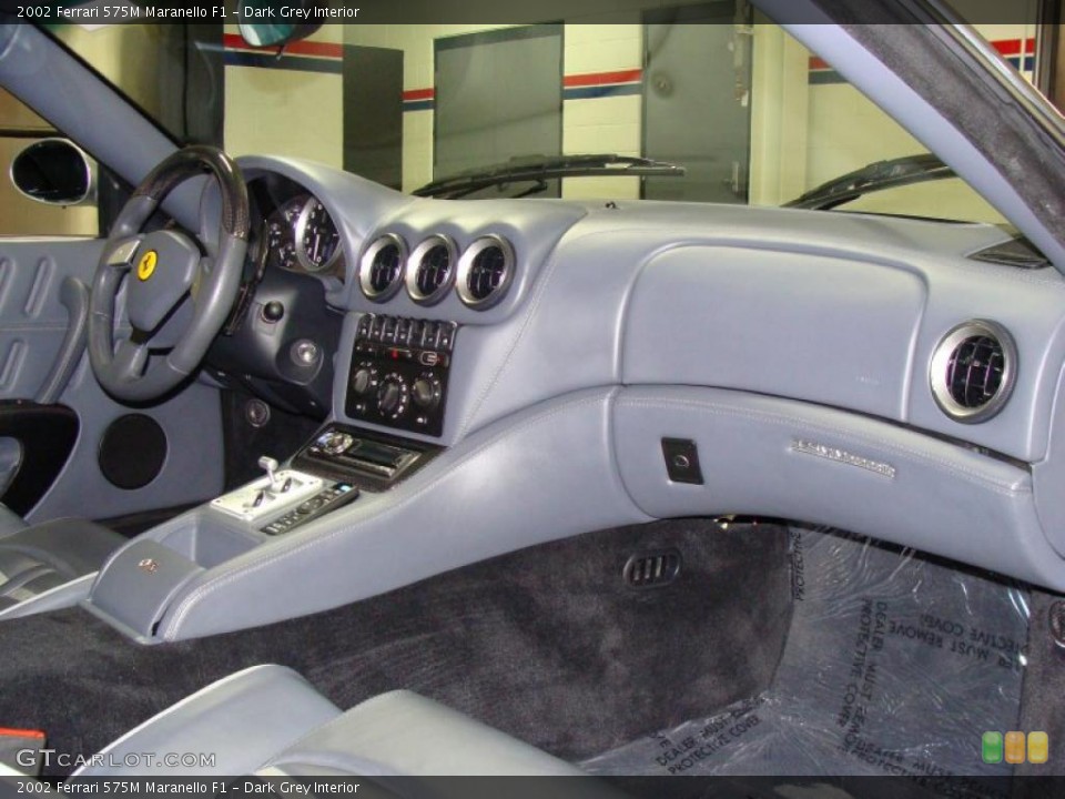 Dark Grey Interior Dashboard for the 2002 Ferrari 575M Maranello F1 #47682754