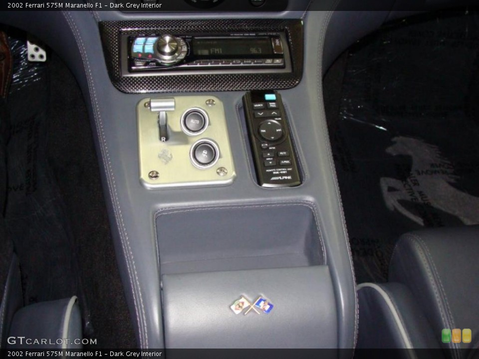 Dark Grey Interior Transmission for the 2002 Ferrari 575M Maranello F1 #47682877