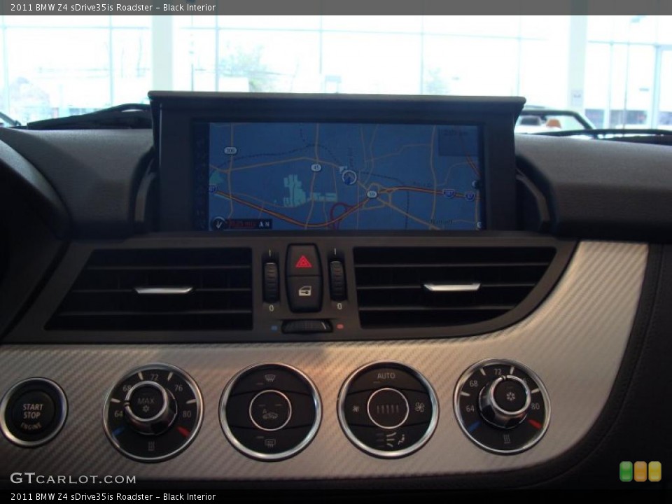 Black Interior Navigation for the 2011 BMW Z4 sDrive35is Roadster #47683336