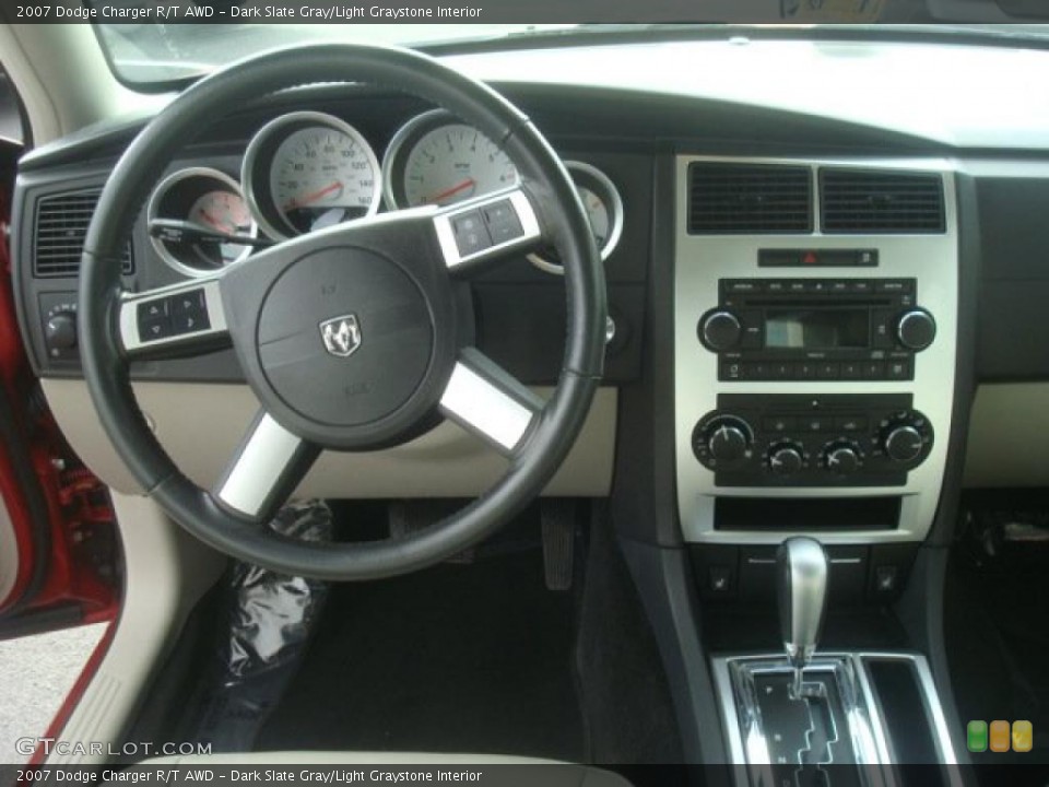 Dark Slate Gray/Light Graystone Interior Dashboard for the 2007 Dodge Charger R/T AWD #47684293