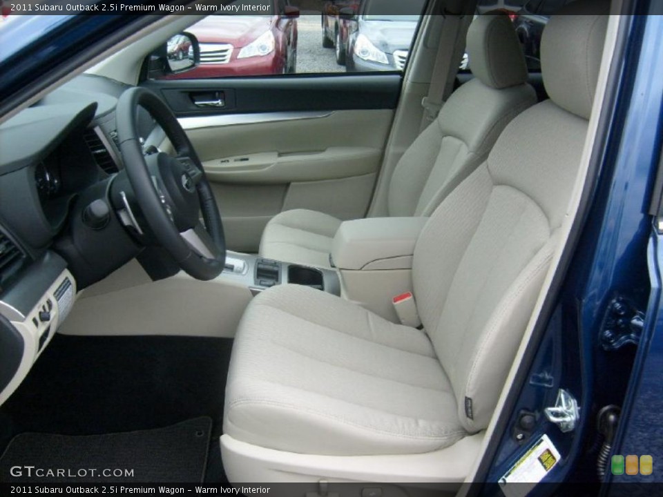 Warm Ivory Interior Photo for the 2011 Subaru Outback 2.5i Premium Wagon #47684533
