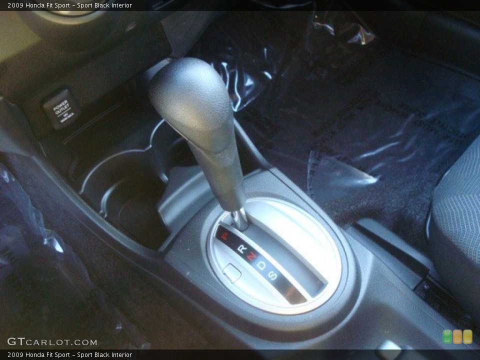 Sport Black Interior Transmission for the 2009 Honda Fit Sport #47685076