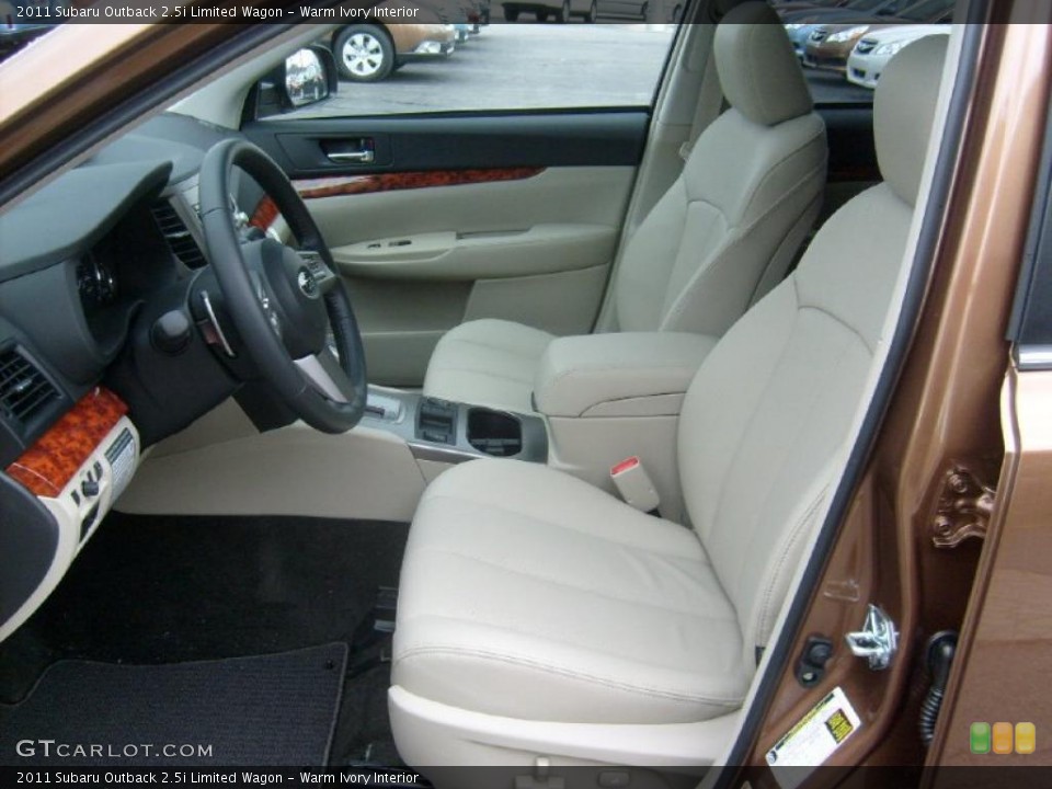 Warm Ivory Interior Photo for the 2011 Subaru Outback 2.5i Limited Wagon #47685136