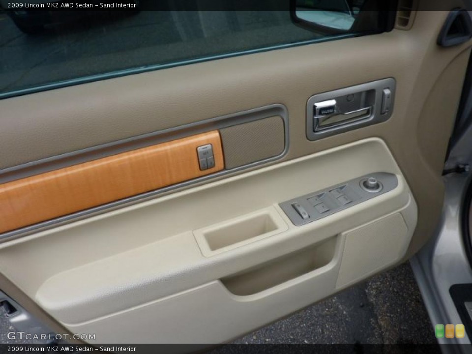 Sand Interior Door Panel for the 2009 Lincoln MKZ AWD Sedan #47685781