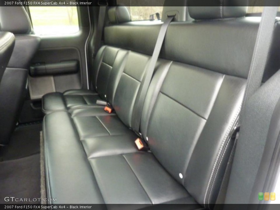 Black Interior Photo for the 2007 Ford F150 FX4 SuperCab 4x4 #47685988