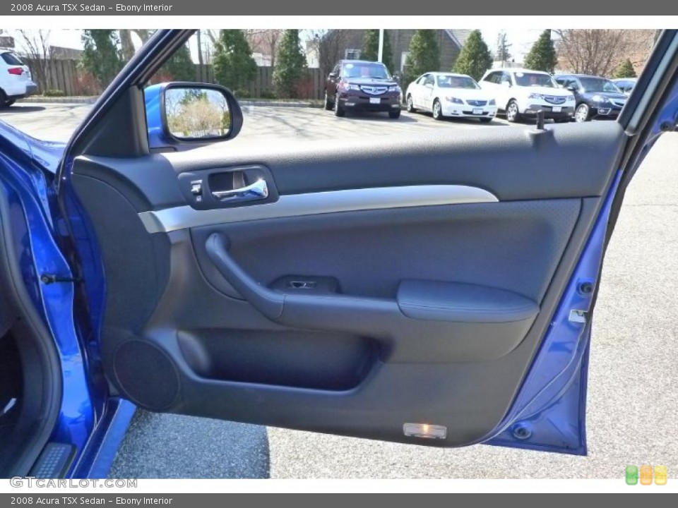 Ebony Interior Door Panel for the 2008 Acura TSX Sedan #47687314