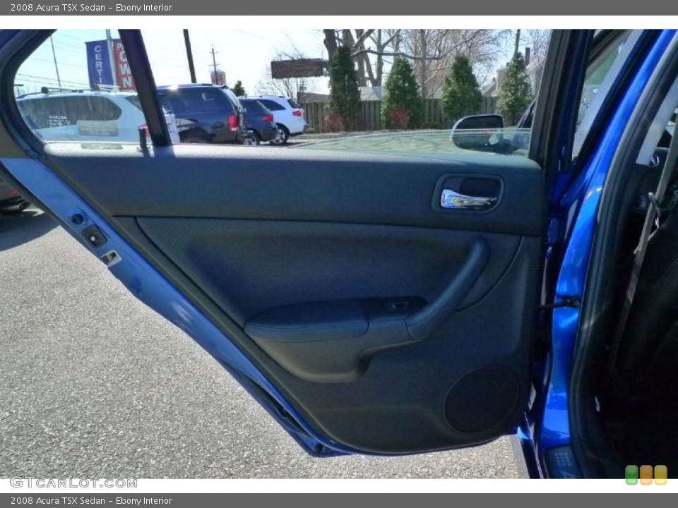 Ebony Interior Door Panel for the 2008 Acura TSX Sedan #47687326