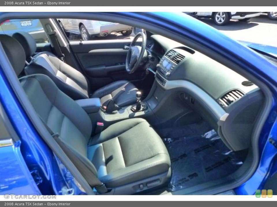 Ebony Interior Photo for the 2008 Acura TSX Sedan #47687362