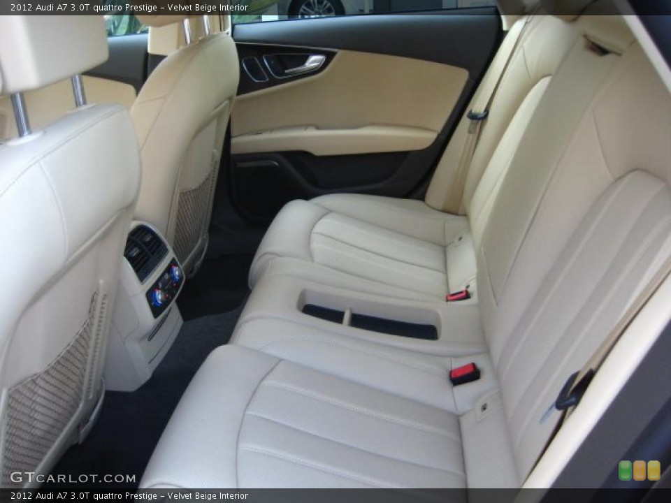 Velvet Beige Interior Photo for the 2012 Audi A7 3.0T quattro Prestige #47688586