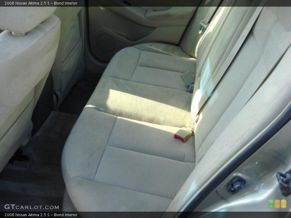Blond Interior Photo for the 2008 Nissan Altima 2.5 S #47689563