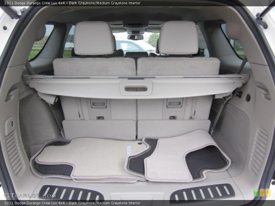 Dark Graystone/Medium Graystone Interior Trunk for the 2011 Dodge Durango Crew Lux 4x4 #47690143
