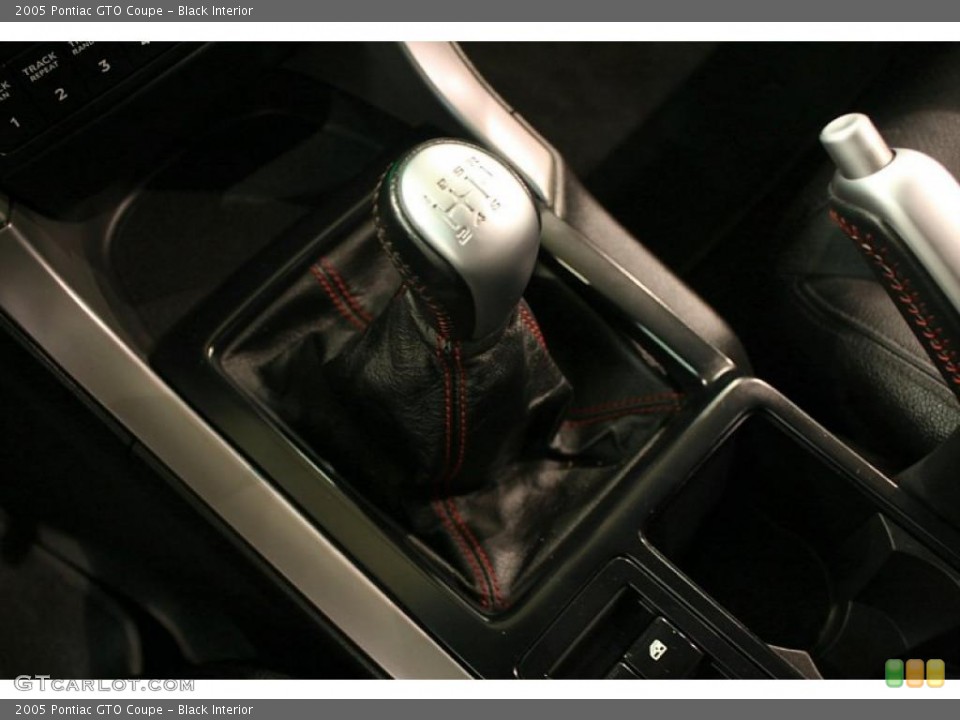 Black Interior Transmission for the 2005 Pontiac GTO Coupe #47690268