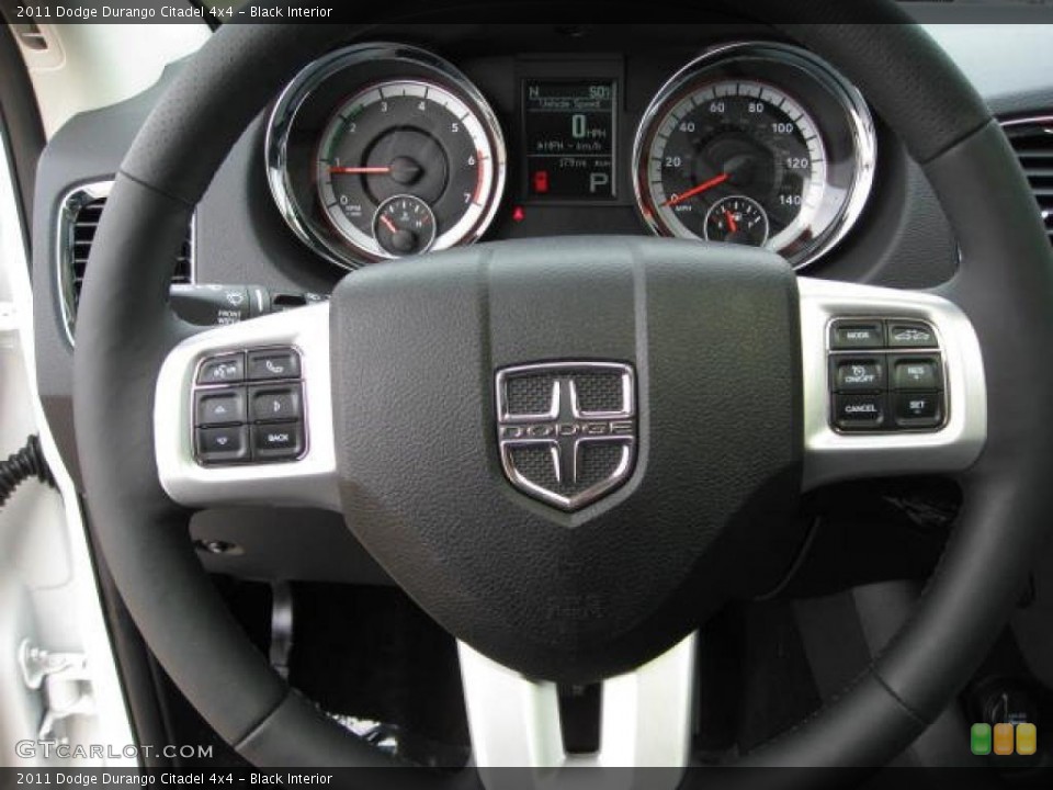 Black Interior Controls for the 2011 Dodge Durango Citadel 4x4 #47690406