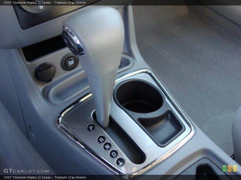 Titanium Gray Interior Transmission for the 2007 Chevrolet Malibu LS Sedan #47690559