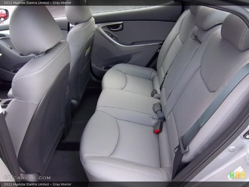 Gray Interior Photo for the 2011 Hyundai Elantra Limited #47690826
