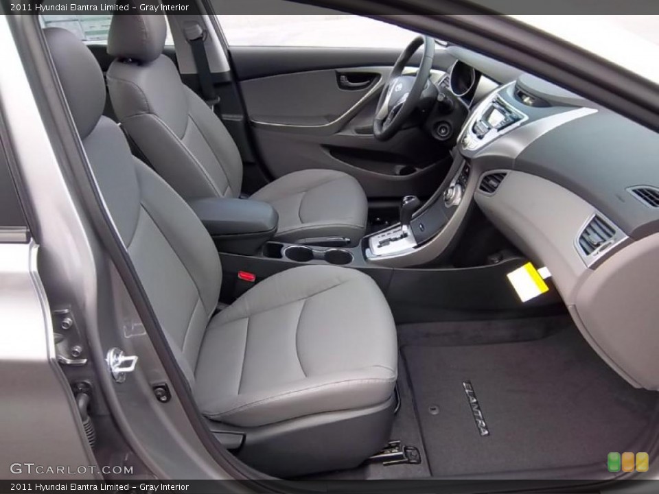 Gray Interior Photo for the 2011 Hyundai Elantra Limited #47690865
