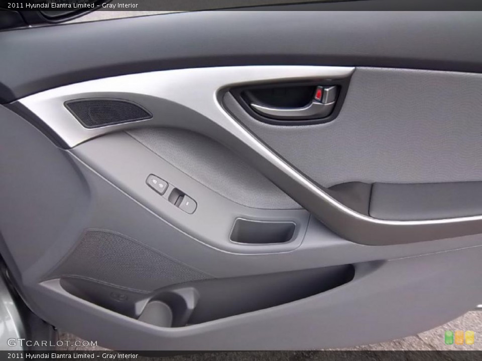 Gray Interior Door Panel for the 2011 Hyundai Elantra Limited #47690889