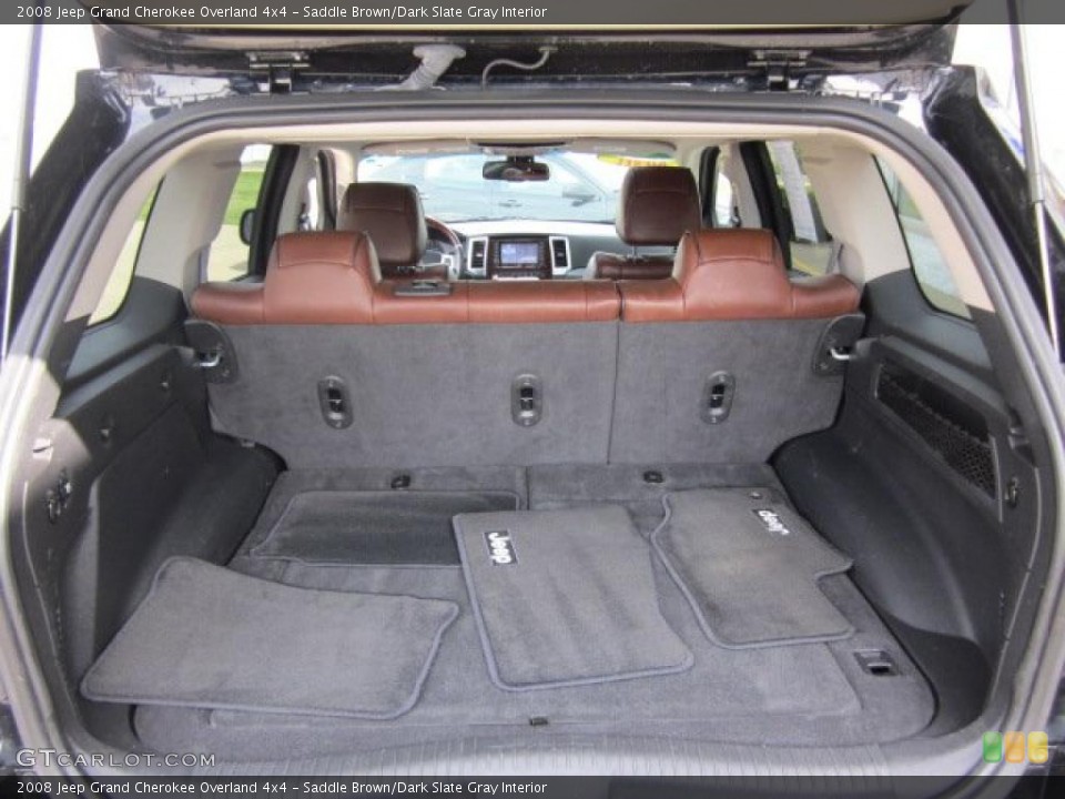 Saddle Brown/Dark Slate Gray Interior Trunk for the 2008 Jeep Grand Cherokee Overland 4x4 #47690982