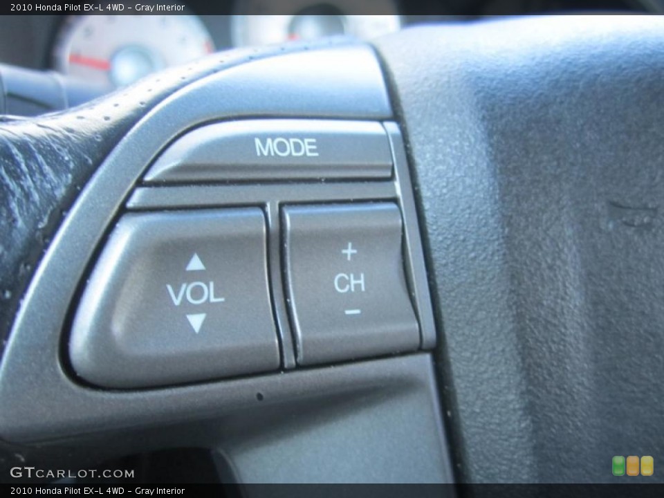 Gray Interior Controls for the 2010 Honda Pilot EX-L 4WD #47691069