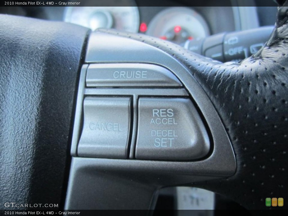 Gray Interior Controls for the 2010 Honda Pilot EX-L 4WD #47691081