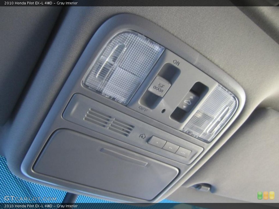 Gray Interior Controls for the 2010 Honda Pilot EX-L 4WD #47691111