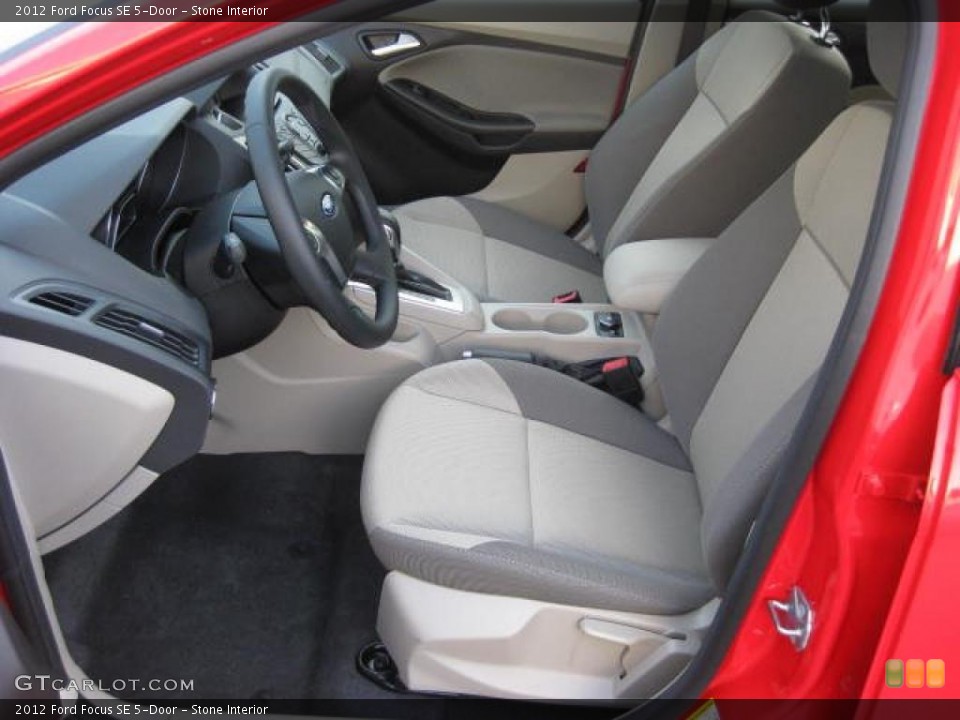 Stone Interior Photo for the 2012 Ford Focus SE 5-Door #47691129
