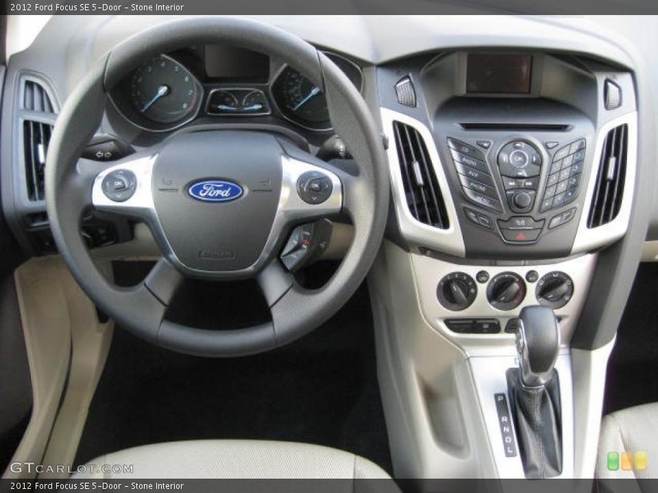 Stone Interior Dashboard for the 2012 Ford Focus SE 5-Door #47691378