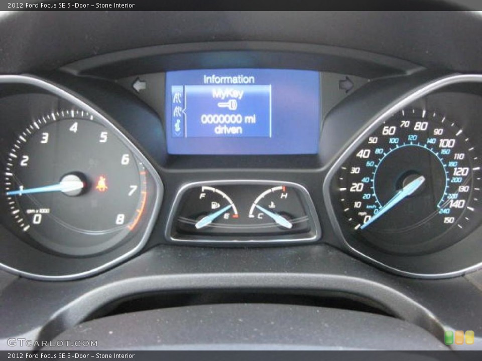 Stone Interior Gauges for the 2012 Ford Focus SE 5-Door #47691456