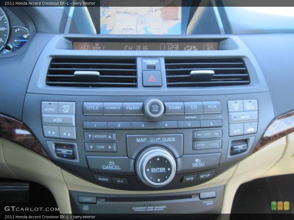 Ivory Interior Controls for the 2011 Honda Accord Crosstour EX-L #47695676