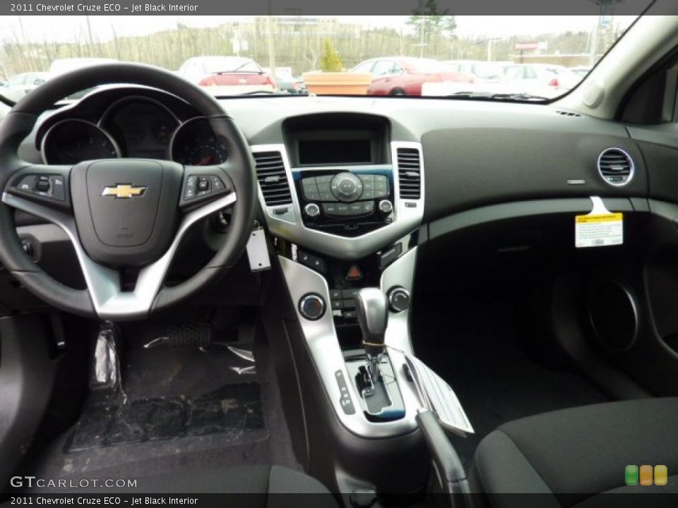 Jet Black Interior Dashboard for the 2011 Chevrolet Cruze ECO #47695839