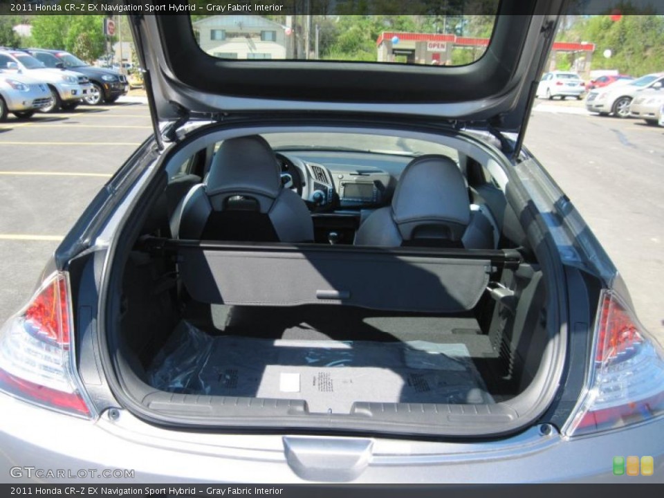 Gray Fabric Interior Trunk for the 2011 Honda CR-Z EX Navigation Sport Hybrid #47695884