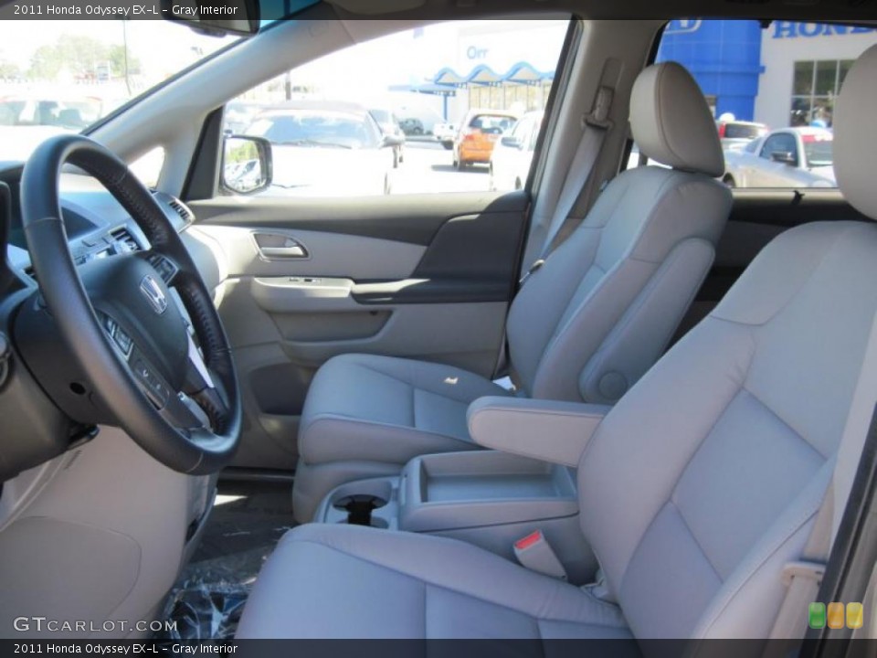 Gray Interior Photo for the 2011 Honda Odyssey EX-L #47696415