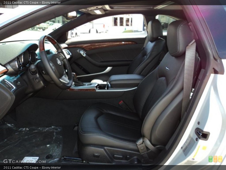 Ebony Interior Photo for the 2011 Cadillac CTS Coupe #47697069