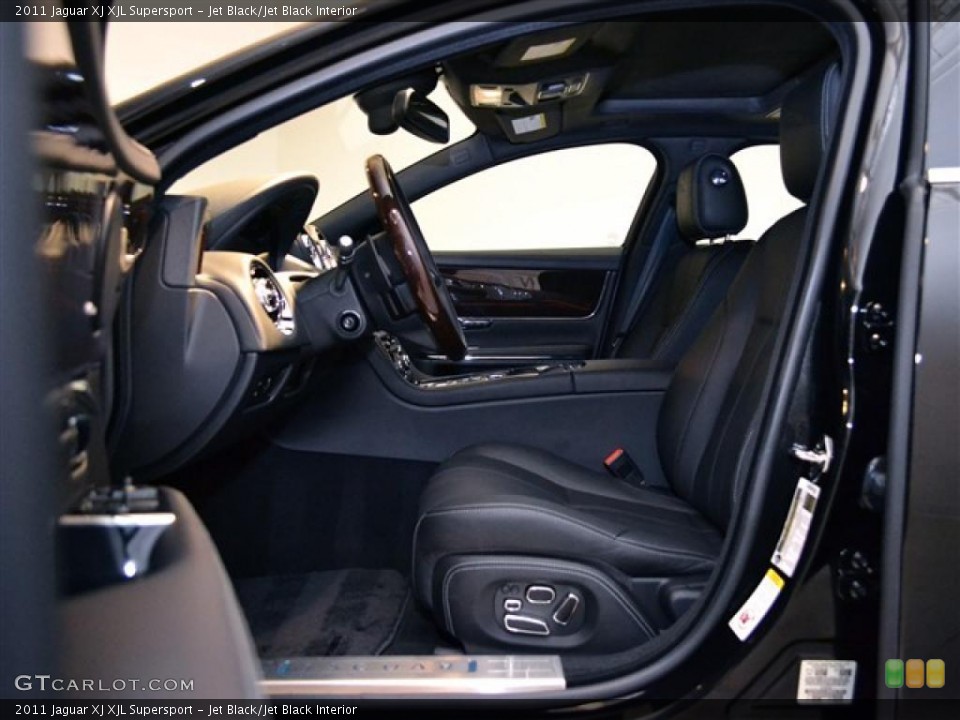 Jet Black/Jet Black Interior Photo for the 2011 Jaguar XJ XJL Supersport #47703383