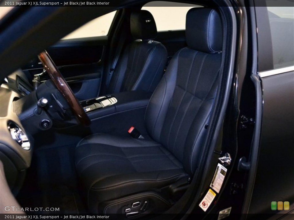 Jet Black/Jet Black Interior Photo for the 2011 Jaguar XJ XJL Supersport #47703386
