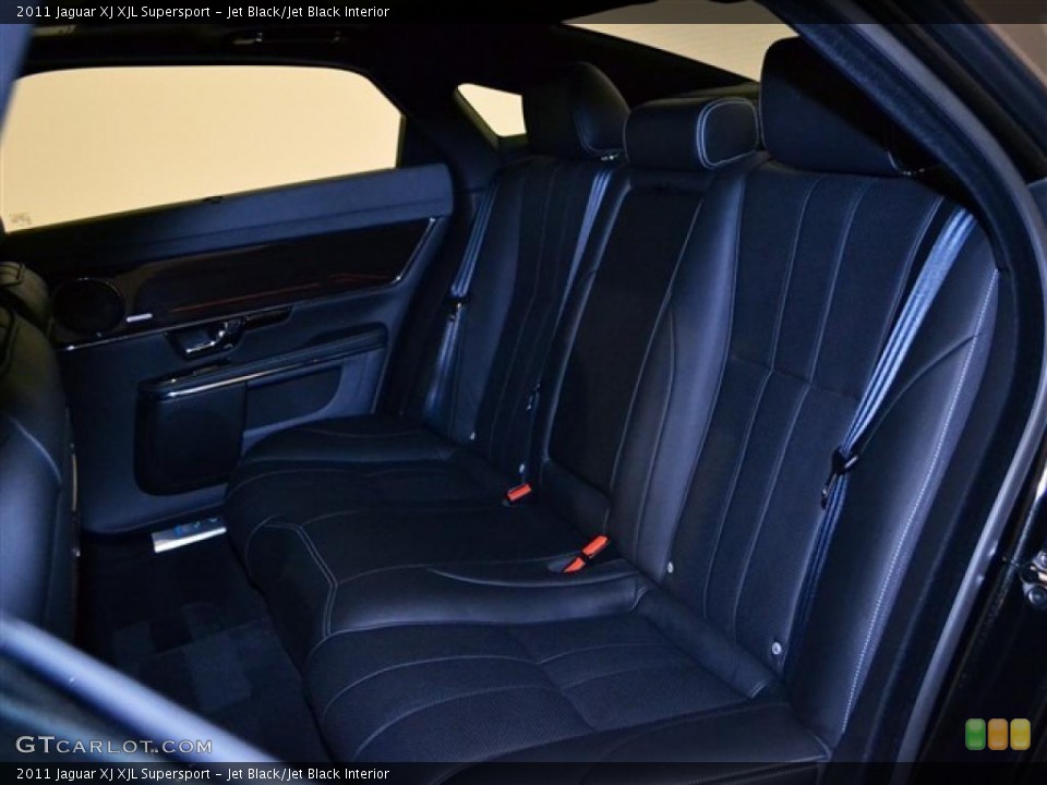 Jet Black/Jet Black Interior Photo for the 2011 Jaguar XJ XJL Supersport #47703404