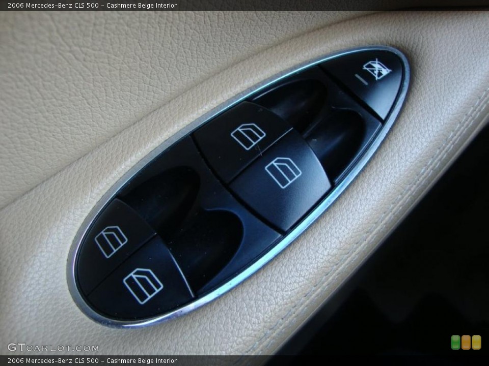 Cashmere Beige Interior Controls for the 2006 Mercedes-Benz CLS 500 #47707970
