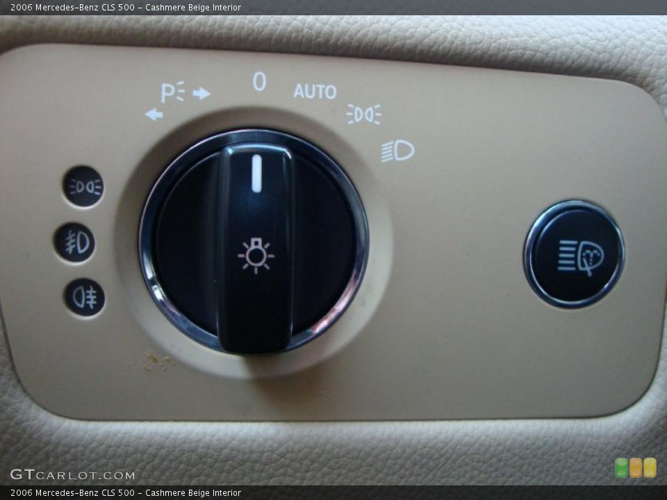 Cashmere Beige Interior Controls for the 2006 Mercedes-Benz CLS 500 #47707985