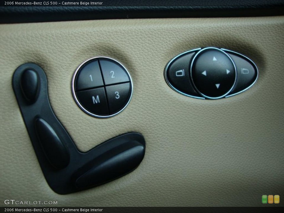 Cashmere Beige Interior Controls for the 2006 Mercedes-Benz CLS 500 #47707997