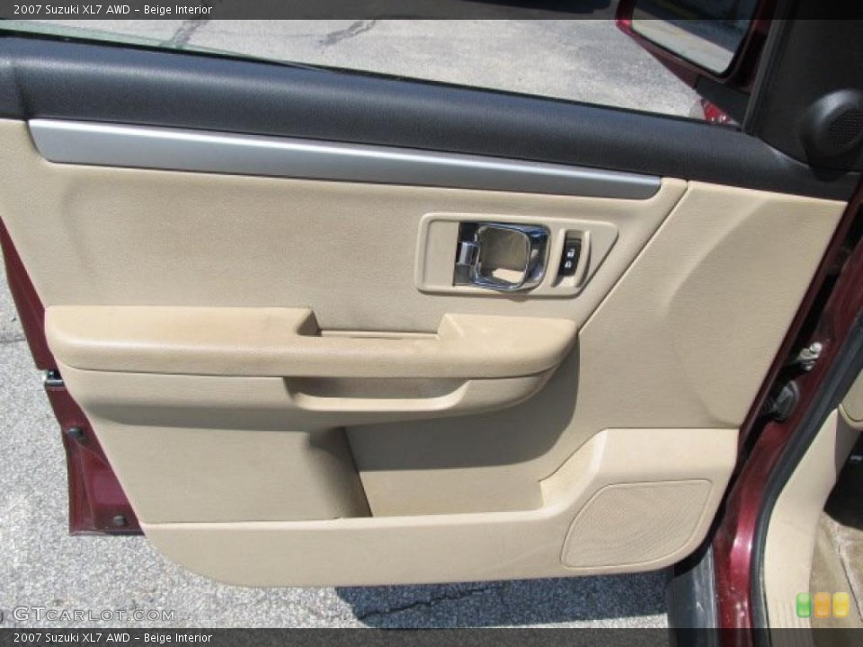 Beige Interior Door Panel for the 2007 Suzuki XL7 AWD #47709593