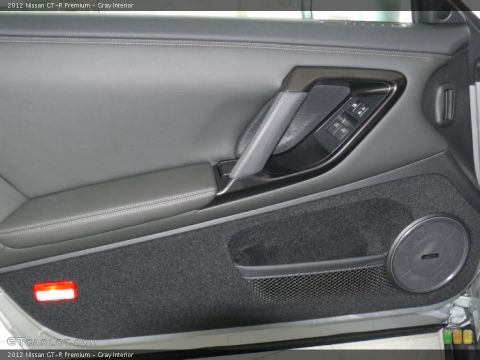 Gray Interior Door Panel for the 2012 Nissan GT-R Premium #47709917