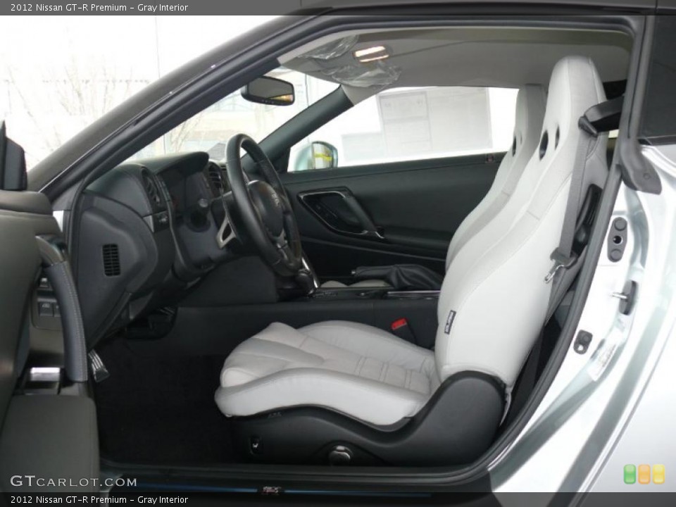 Gray Interior Photo for the 2012 Nissan GT-R Premium #47709935