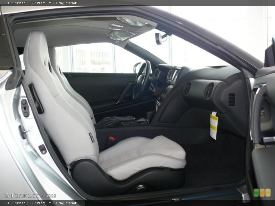 Gray Interior Photo for the 2012 Nissan GT-R Premium #47709953