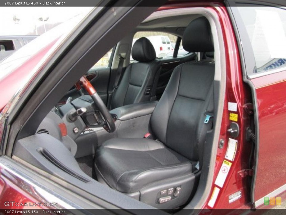 Black Interior Photo for the 2007 Lexus LS 460 #47711619
